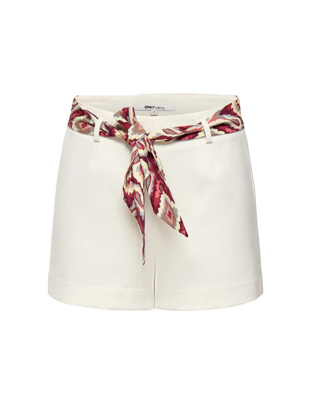 Pantalón Corto ONLY Adora Crudo | Bicos de Fío
