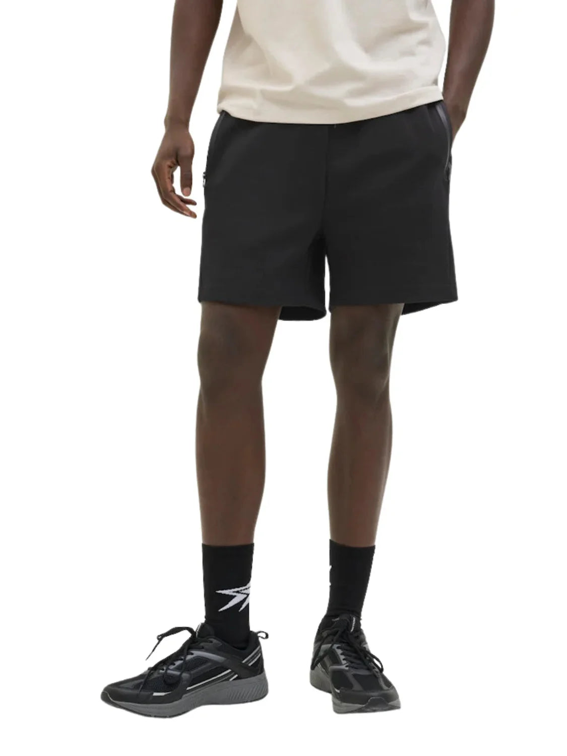 Shorts Deportivos Jack&Jones Gordon Negro | Bicos de Fío