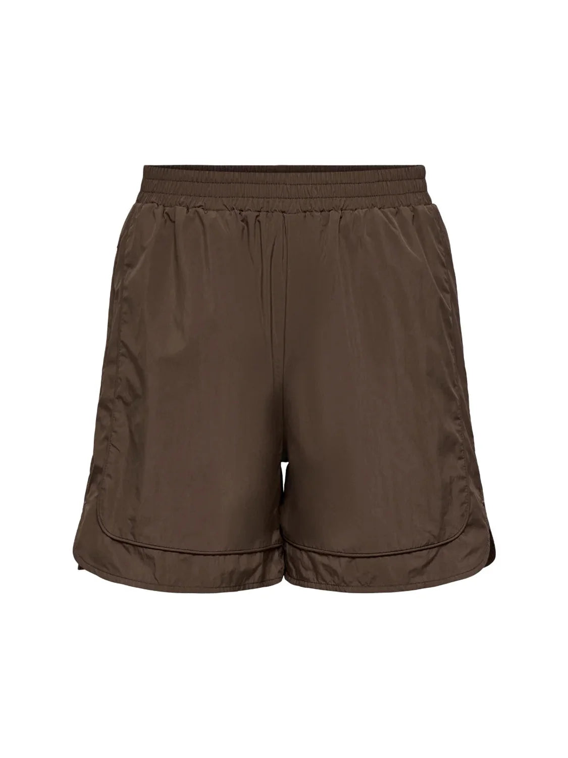 Shorts Pipping ONLY Lara Marrón Chocolate | Bicos de Fío