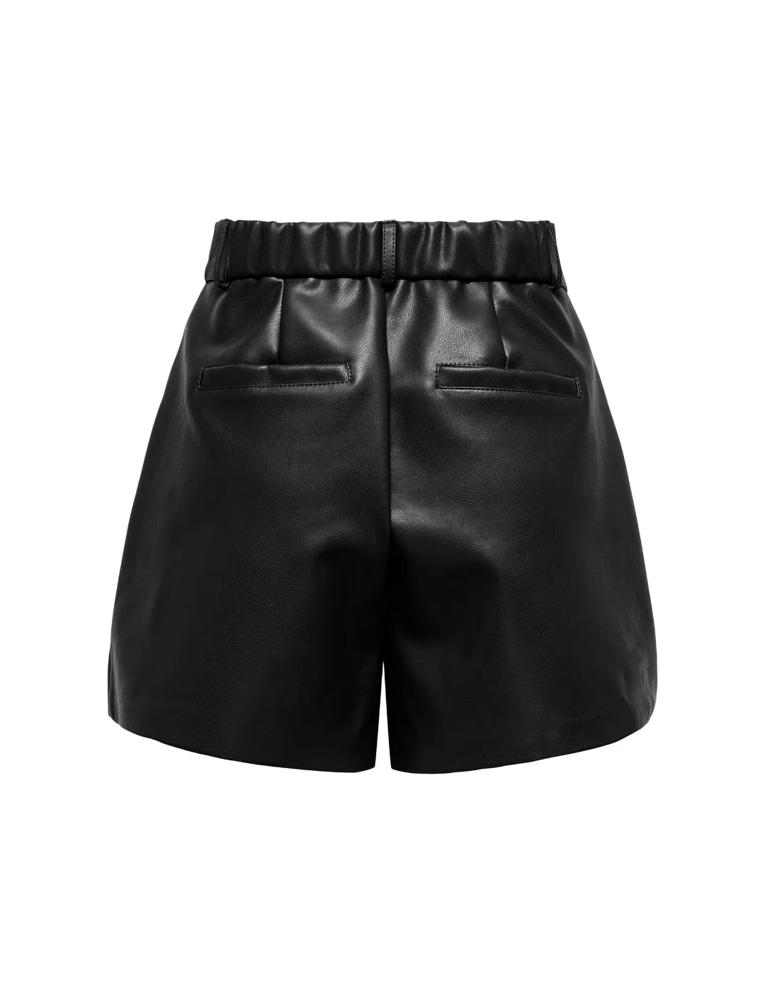 Shorts Polipiel ONLY Cora Negro | Bicos de Fío