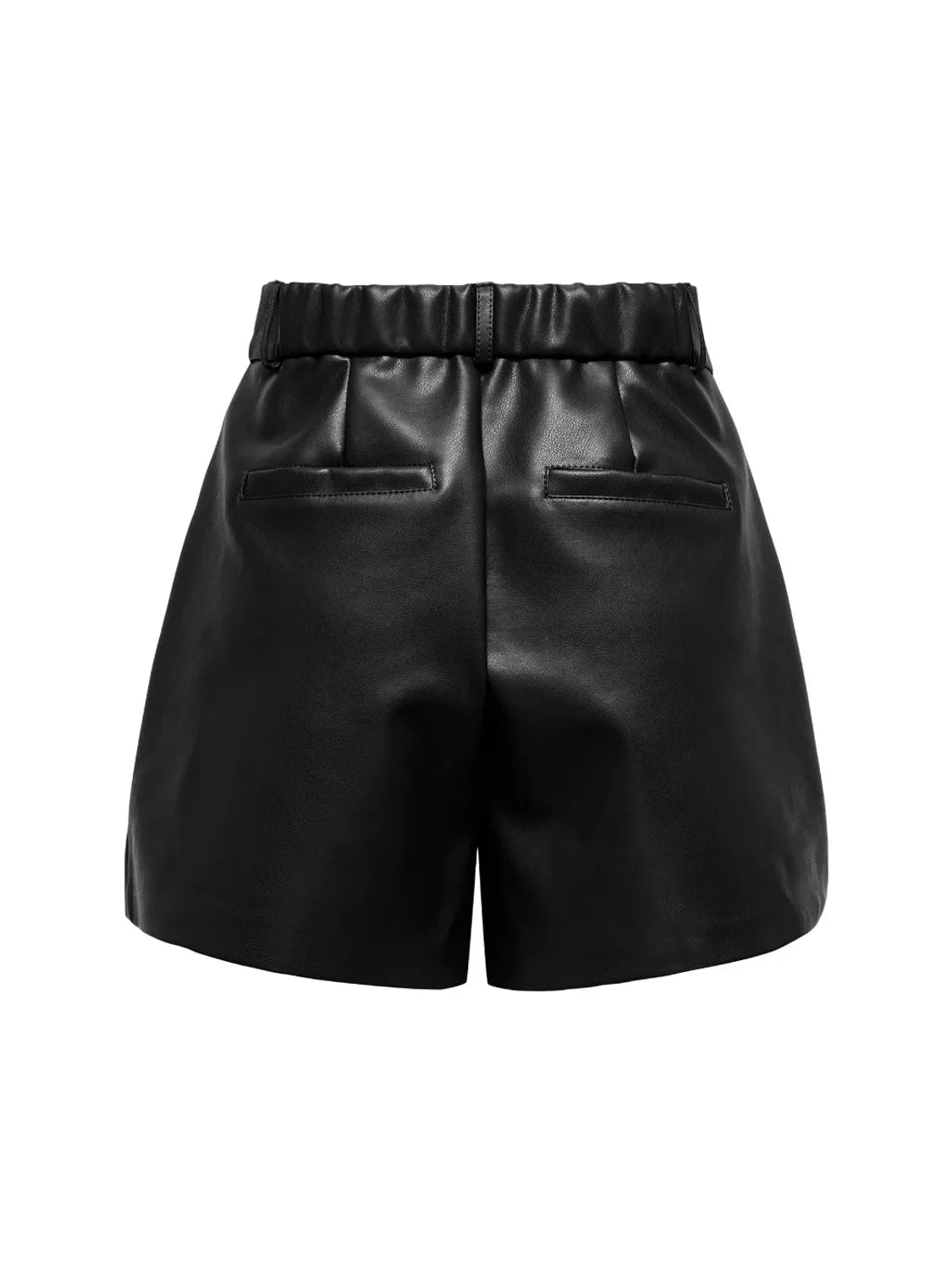 Shorts Polipiel ONLY Cora Negro | Bicos de Fío
