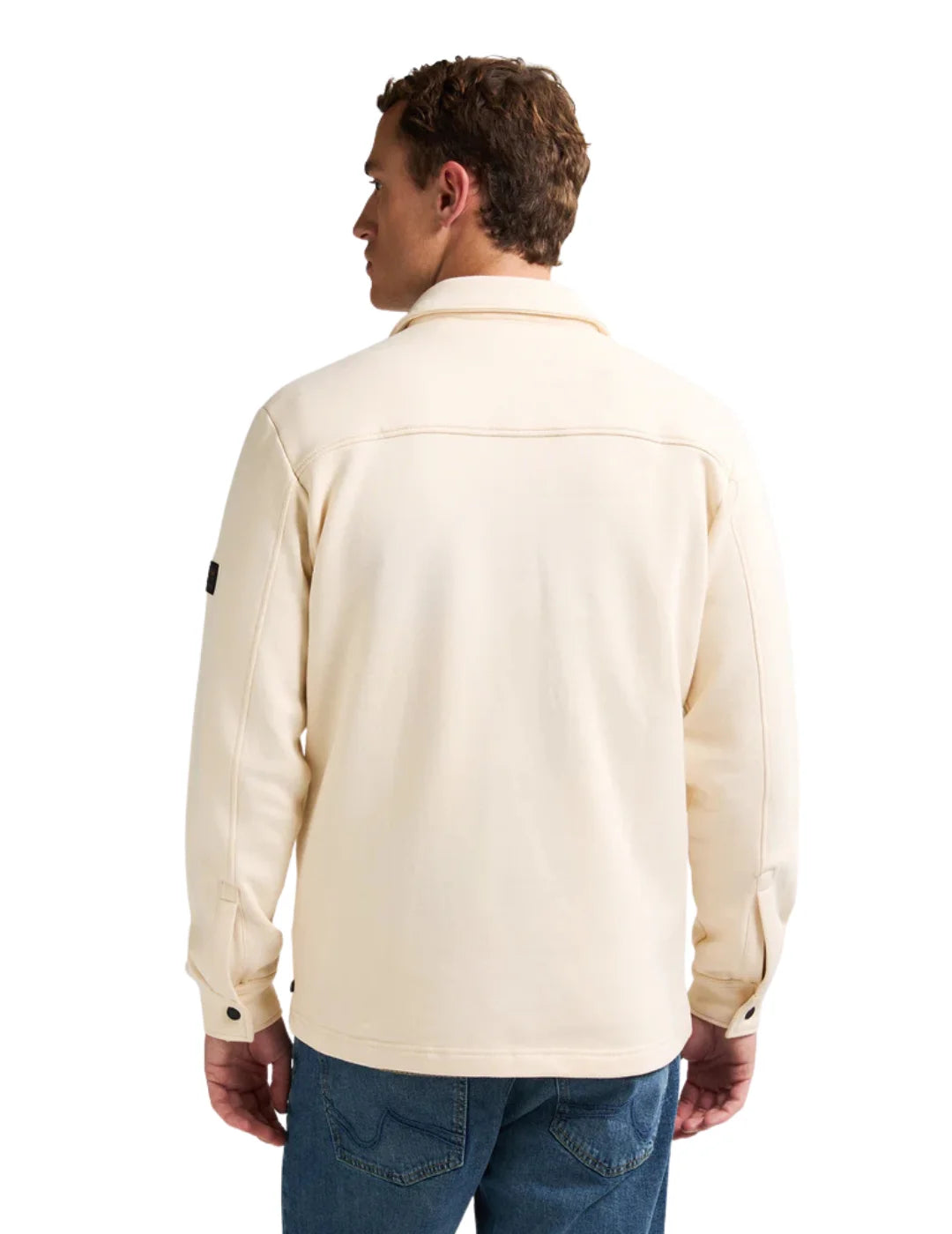 Sobrecamisa Petrol Industries Chehalis Beige | Bicos de Fío
