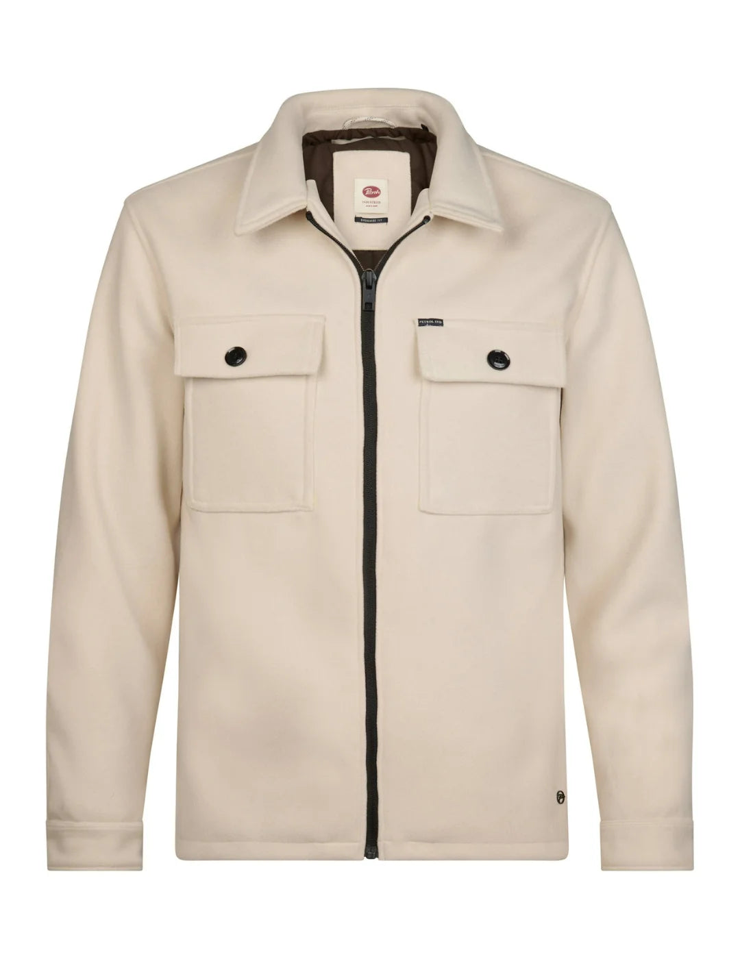 Sobrecamisa Cremallera Petrol Industries Crudo | Bicos de Fío
