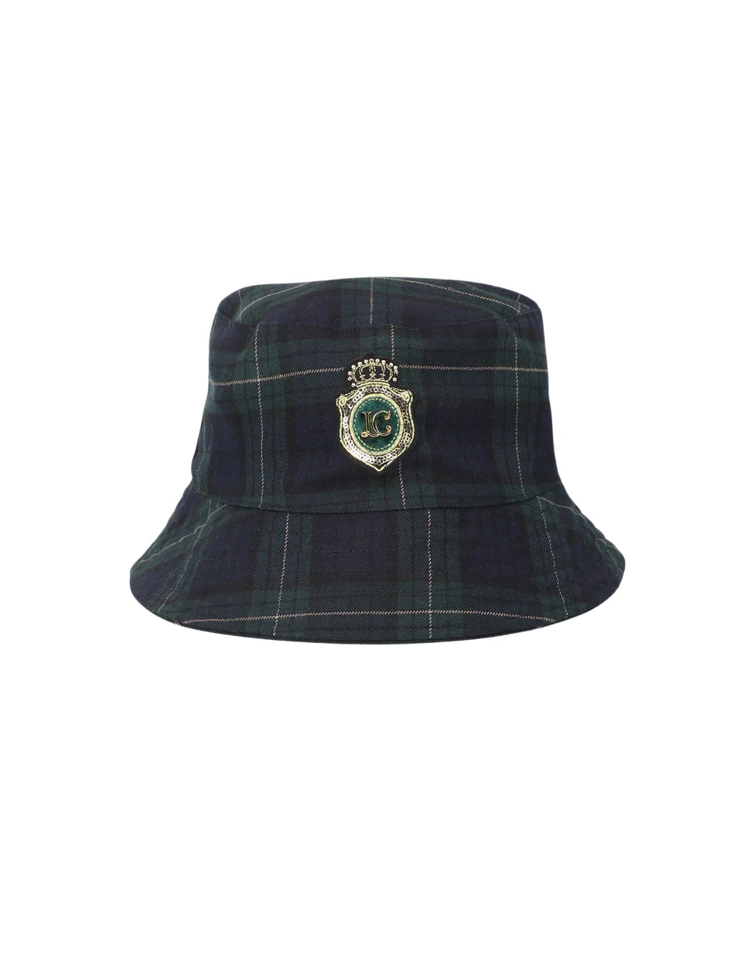 Sombrero Bucket Escudo Lola Casademunt Verde-Azul | Bicos de Fío