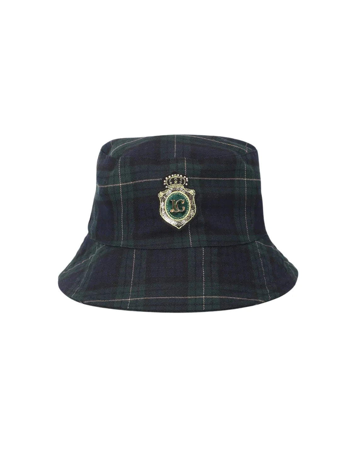 Sombrero Bucket Escudo Lola Casademunt Verde-Azul | Bicos de Fío