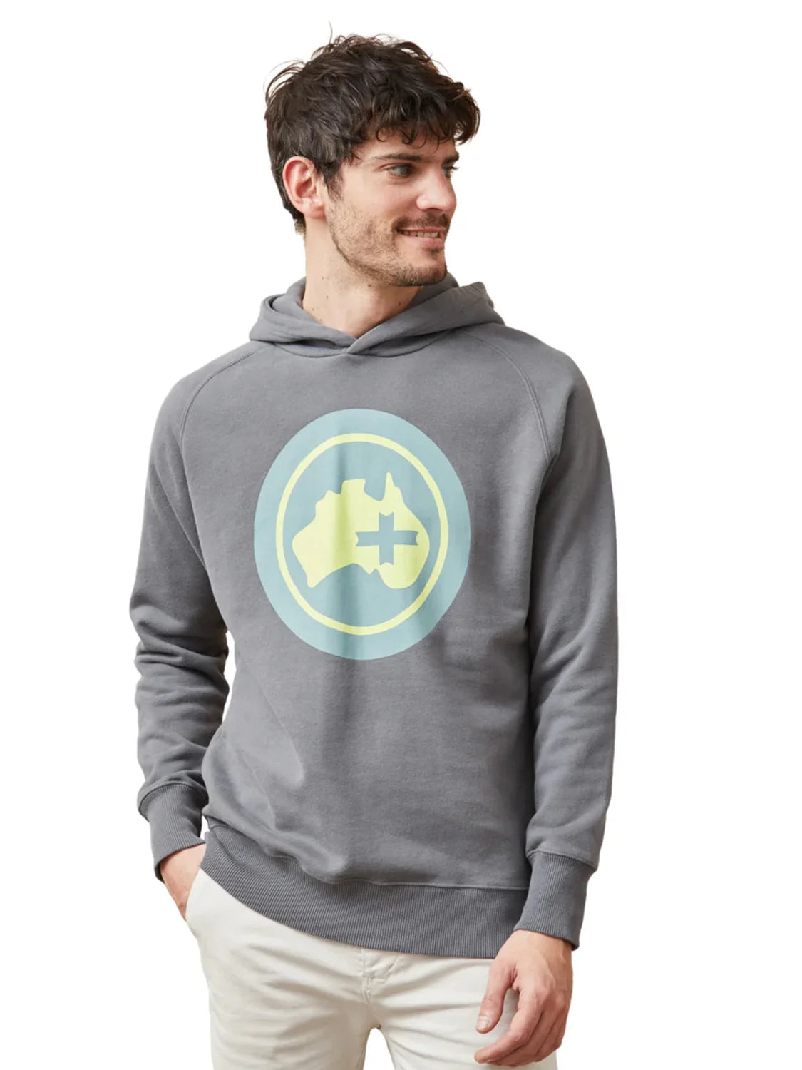 Sudadera Capucha Altonadock Logo Gris | Bicos de Fío