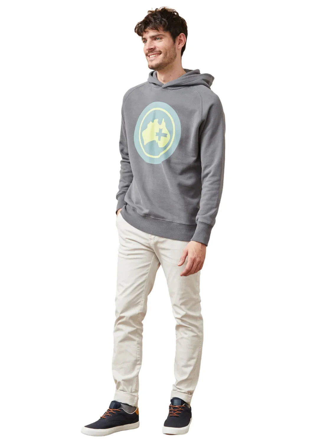 Sudadera Capucha Altonadock Logo Gris | Bicos de Fío