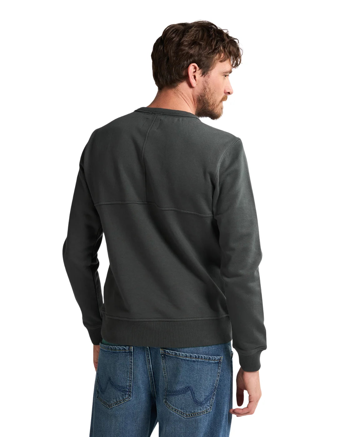Sudadera Petrol Industries Gunmetal Gris | Bicos de Fío
