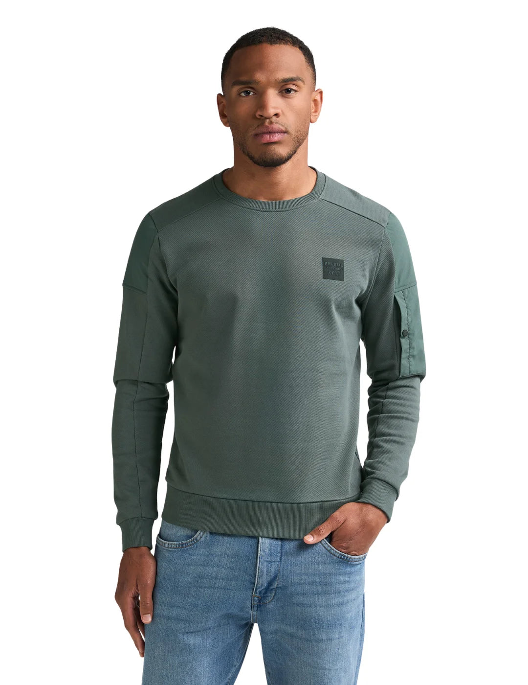 Sudadera Petrol Industries Pueblo Steel Green | Bicos de Fío