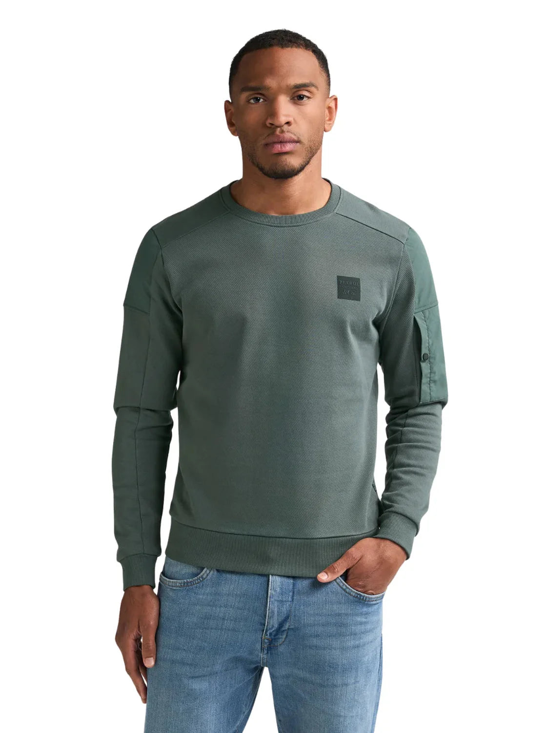 Sudadera Petrol Industries Pueblo Steel Green | Bicos de Fío