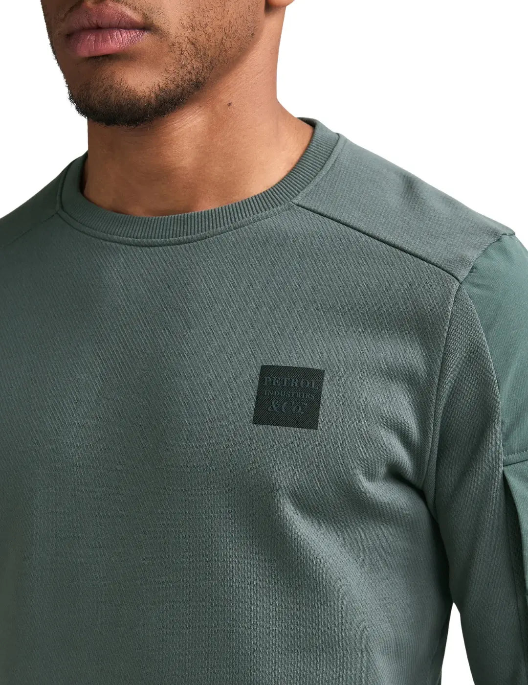 Sudadera Petrol Industries Pueblo Steel Green | Bicos de Fío