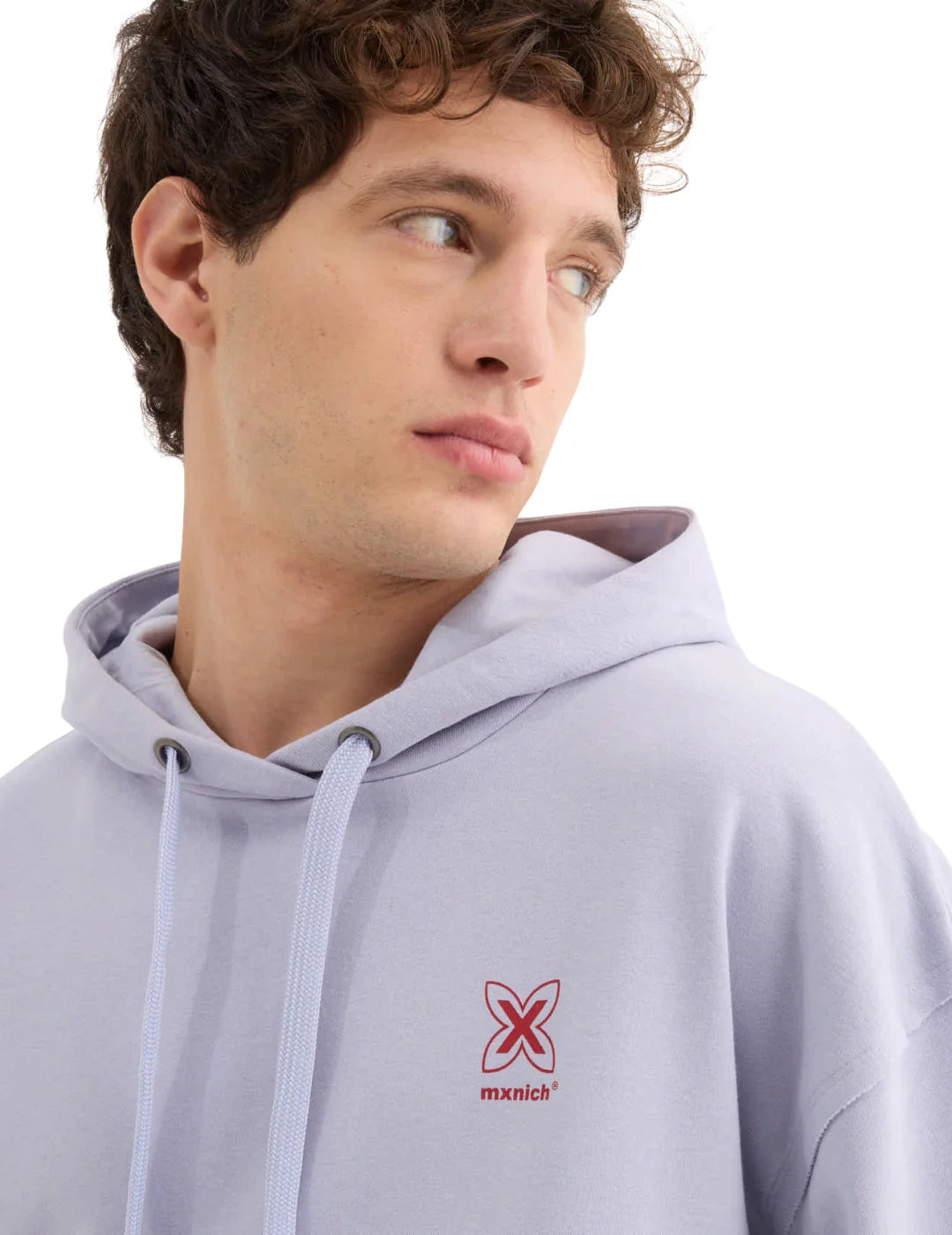 Sudadera Capucha Munich Aloha Lila | Bicos de Fío