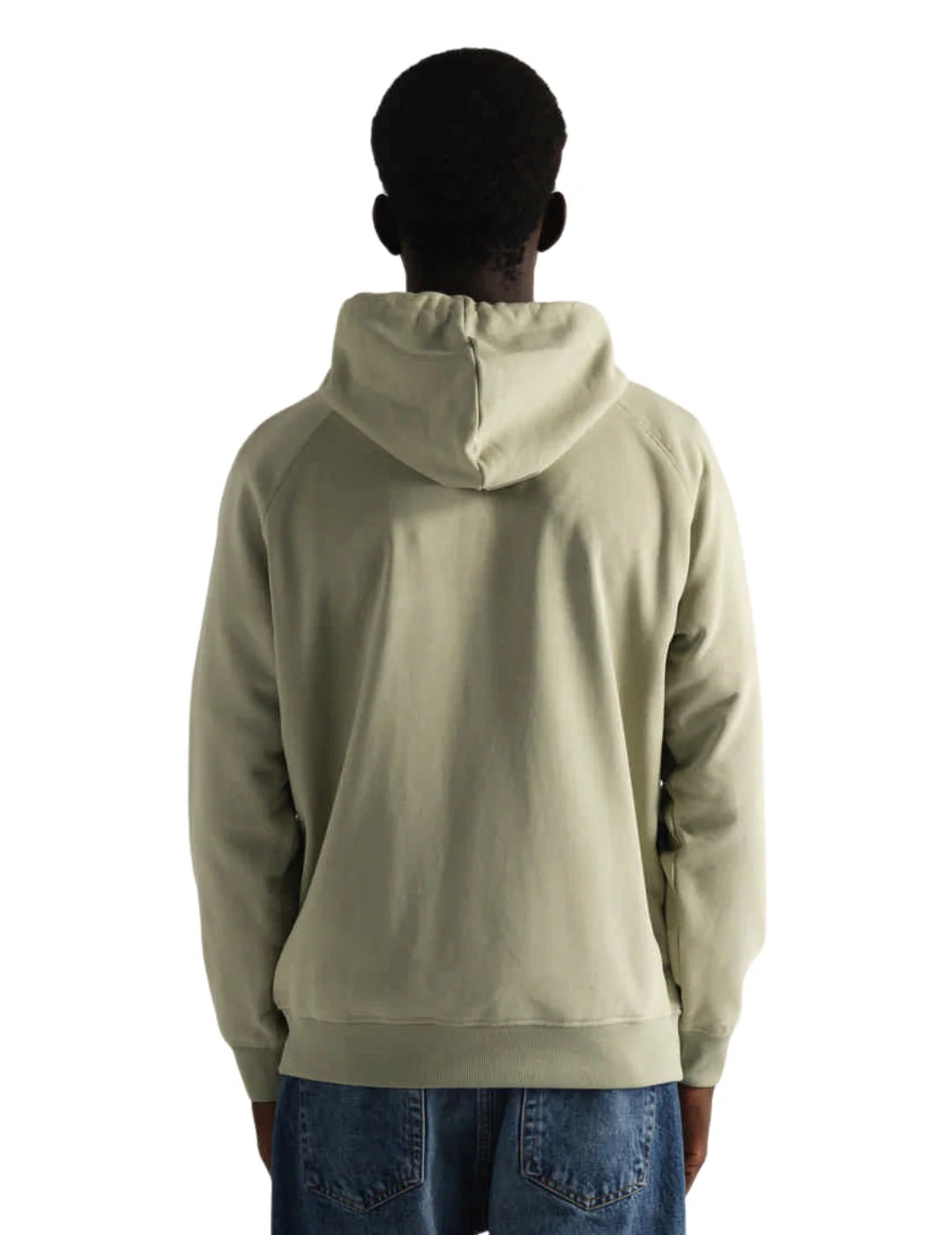 Sudadera Capucha Munich Essentials Verde Caqui | Bicos de Fío