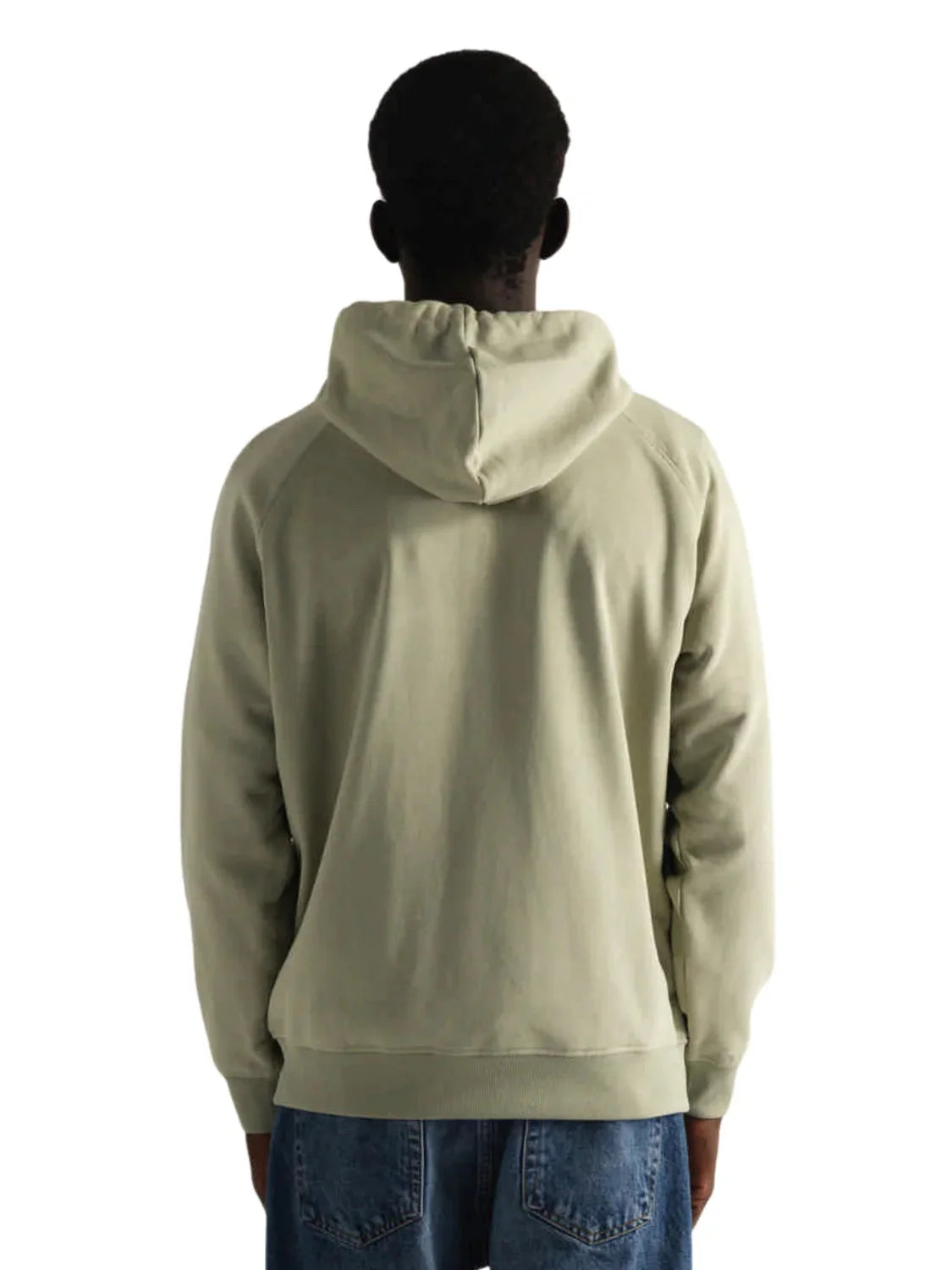 Sudadera Capucha Munich Essentials Verde Caqui | Bicos de Fío