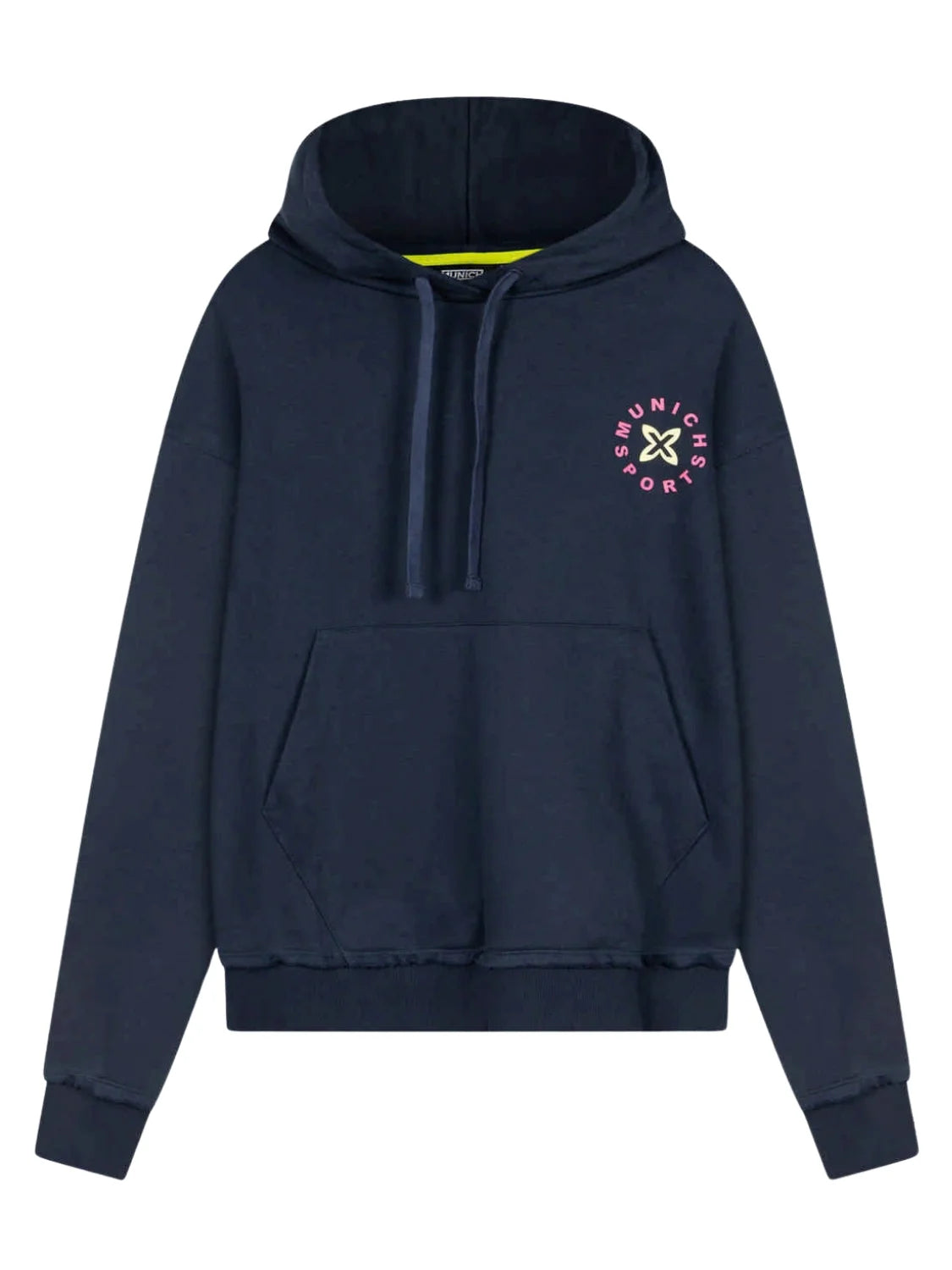 Sudadera Capucha Munich Up Azul Marino