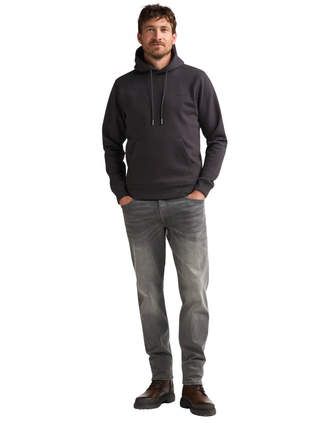 Sudadera Petrol Industries Iron Negro | Bicos de Fío