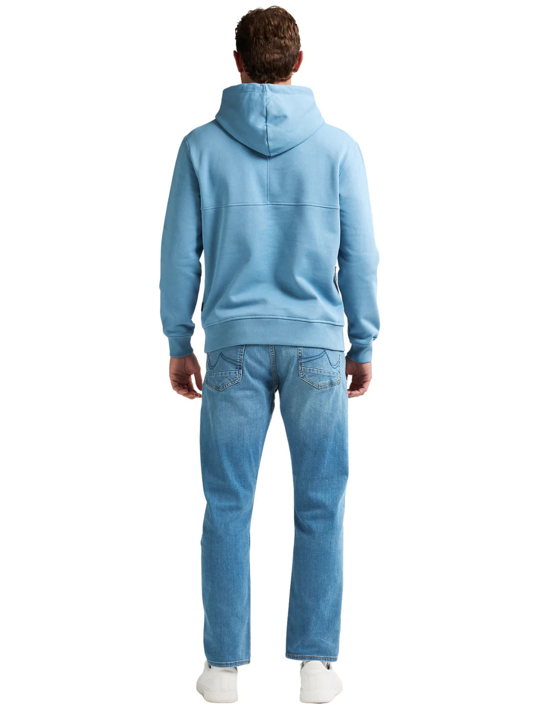 Sudadera Capucha Petrol Industries SWH312 Azul Pale | Bicos de Fío
