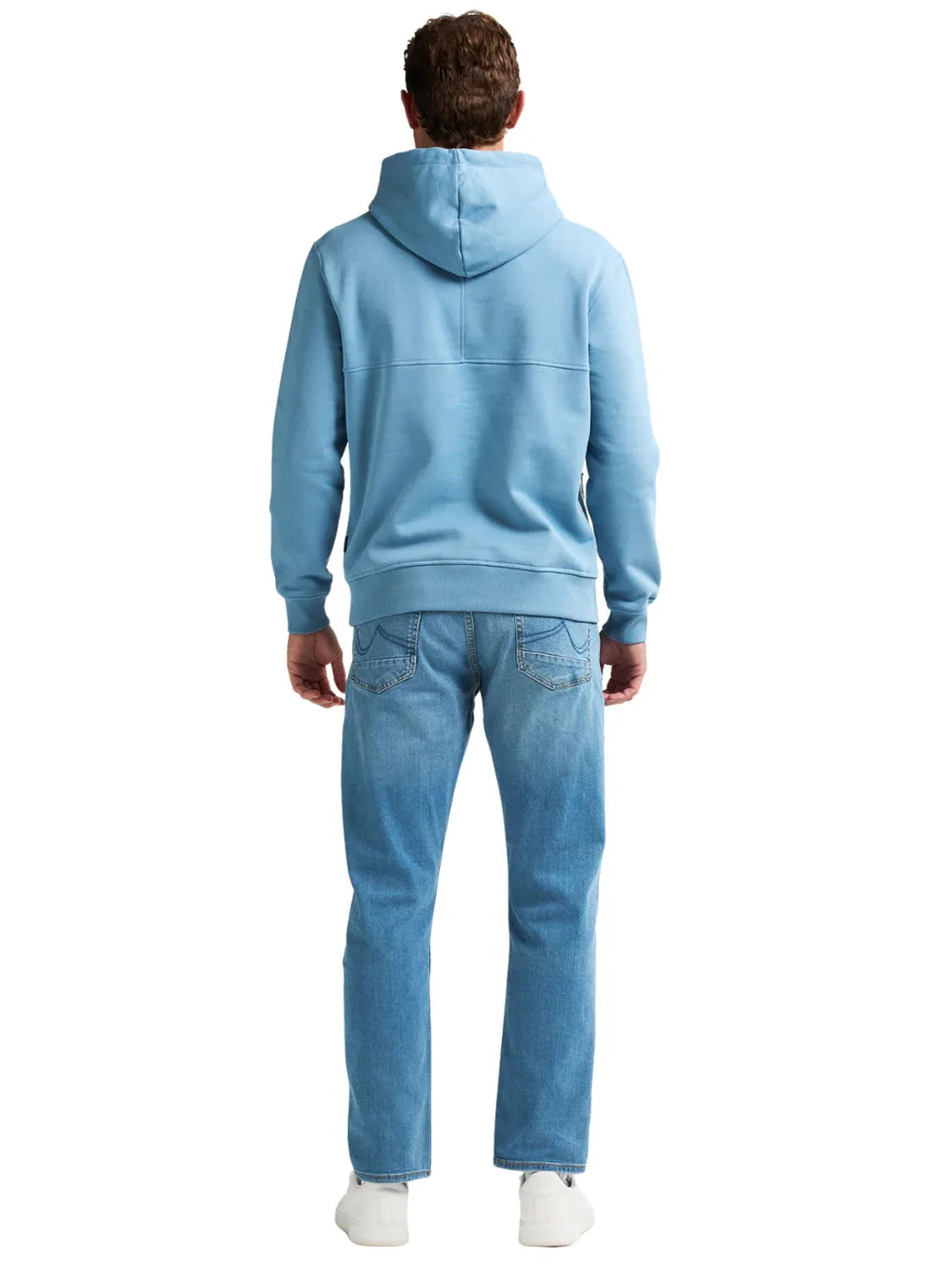 Sudadera Capucha Petrol Industries SWH312 Azul Pale | Bicos de Fío
