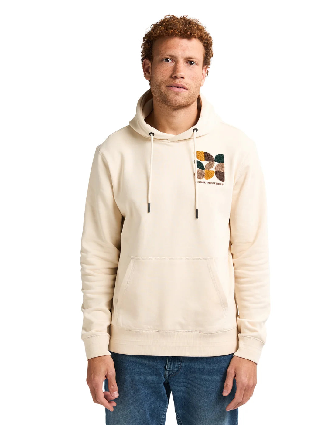 Sudadera Petrol Industries Sparta Beige | Bicos de Fío
