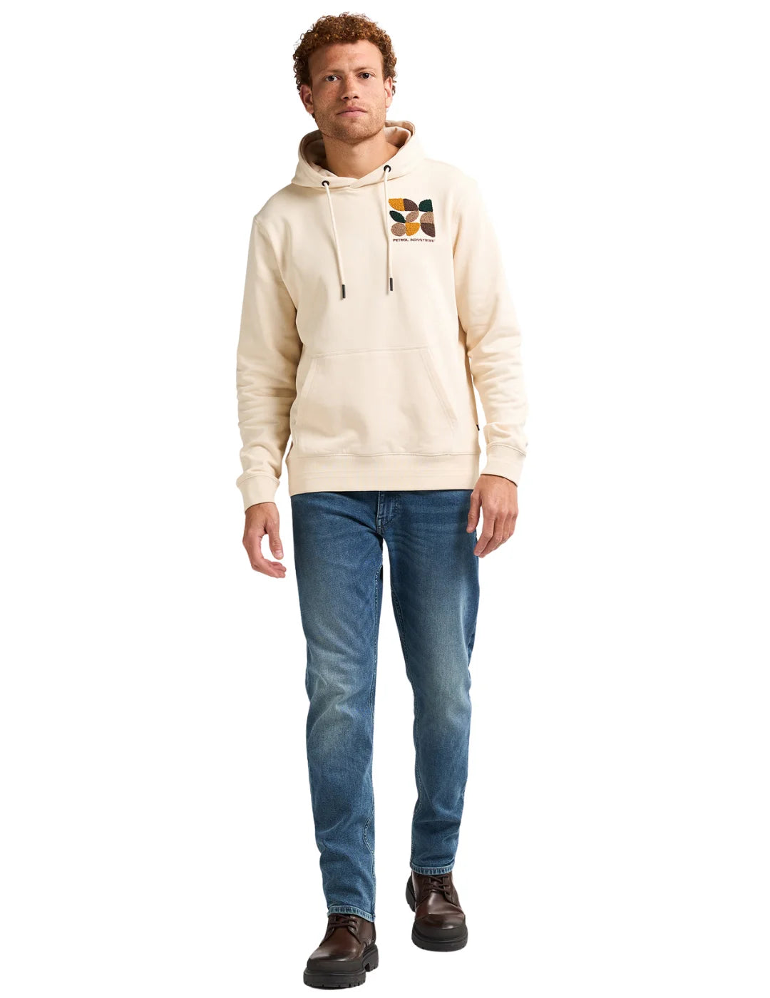 Sudadera Petrol Industries Sparta Beige | Bicos de Fío