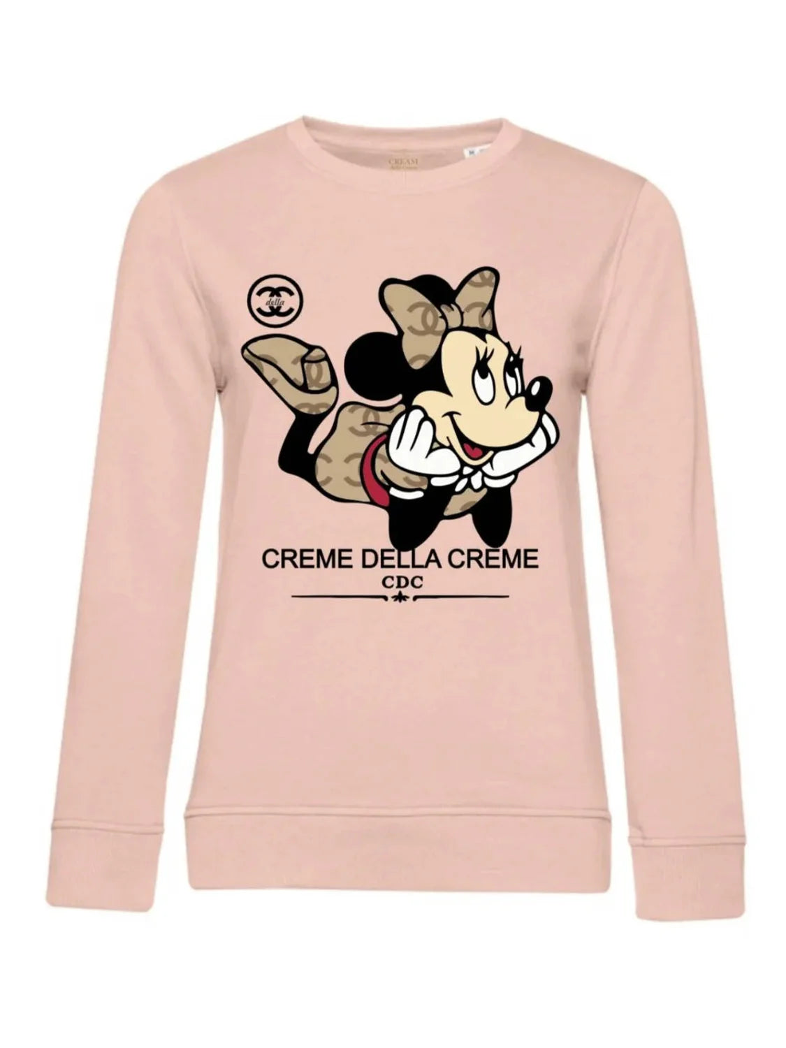 Sudadera CDC Minnie Relax Rosa | Bicos de Fío