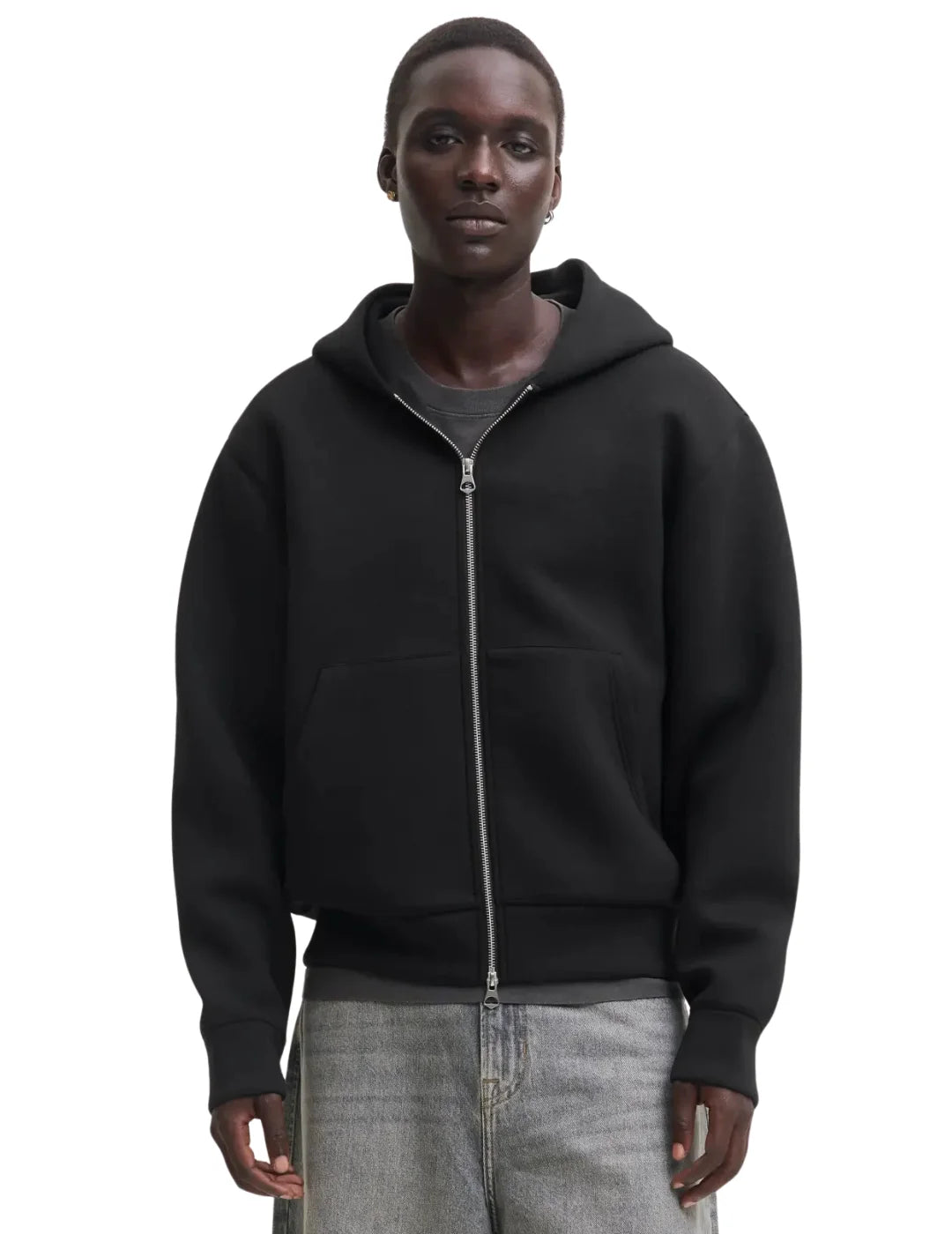 Sudadera Jack&Jones Legacy Negro | Bicos de Fío