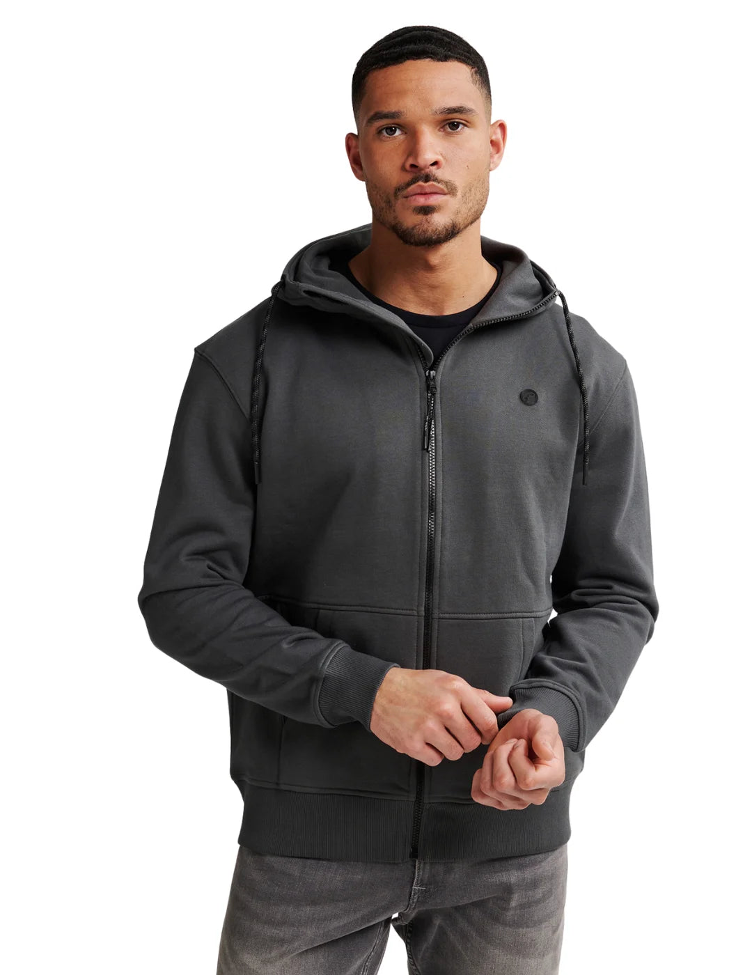 Sudadera Petrol Industries Rockford Gris | Bicos de Fío