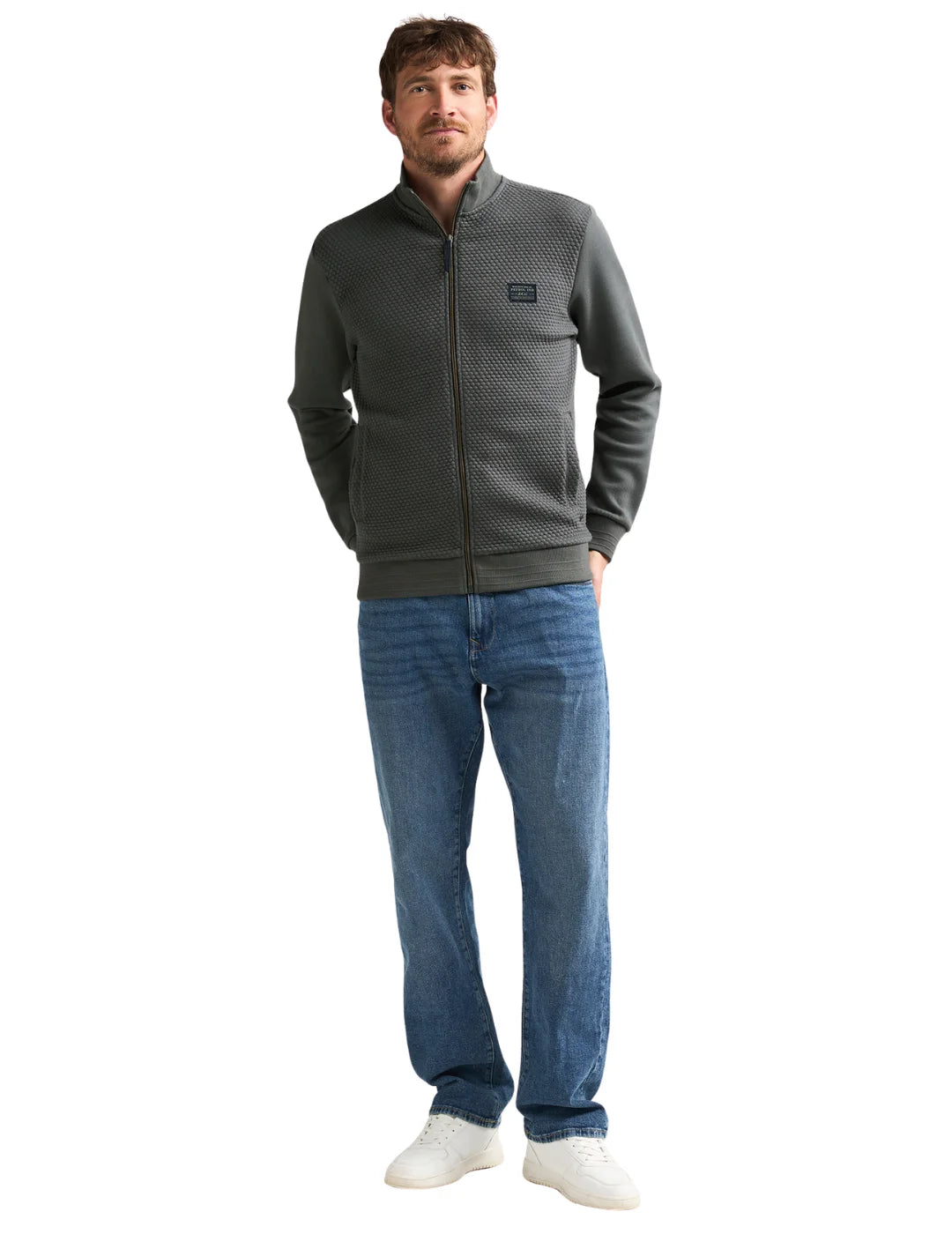 Sudadera Petrol Industries Ironcrest Steel Green | Bicos de Fío
