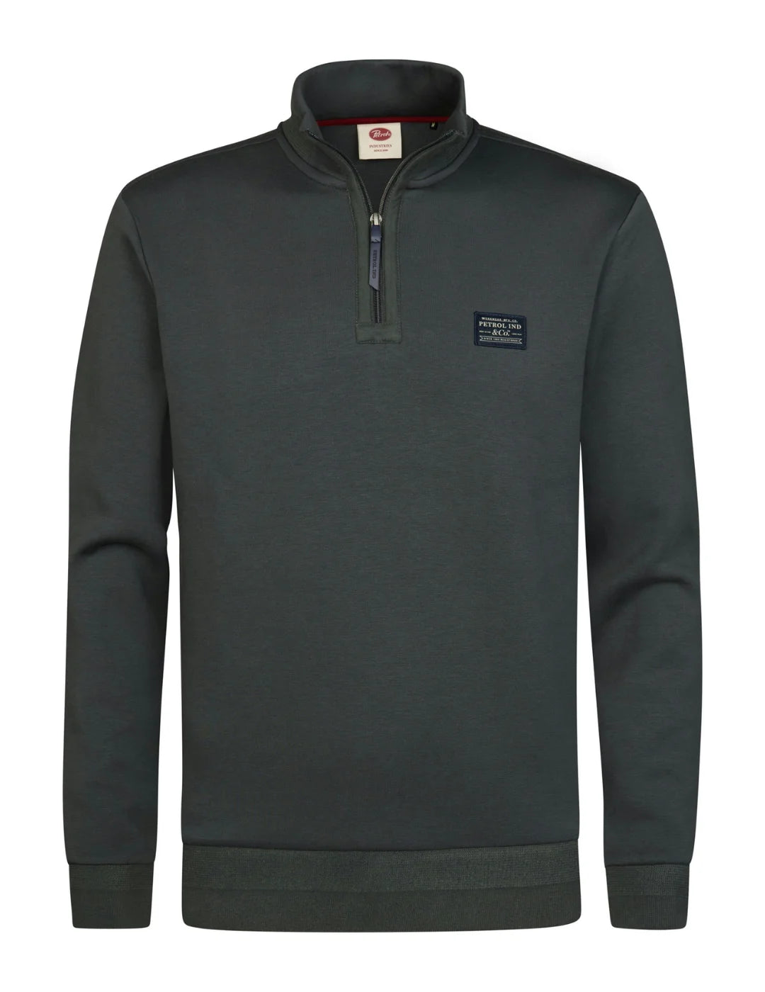Sudadera Petrol Industries SWC 318 Steel Green | Bicos de Fío