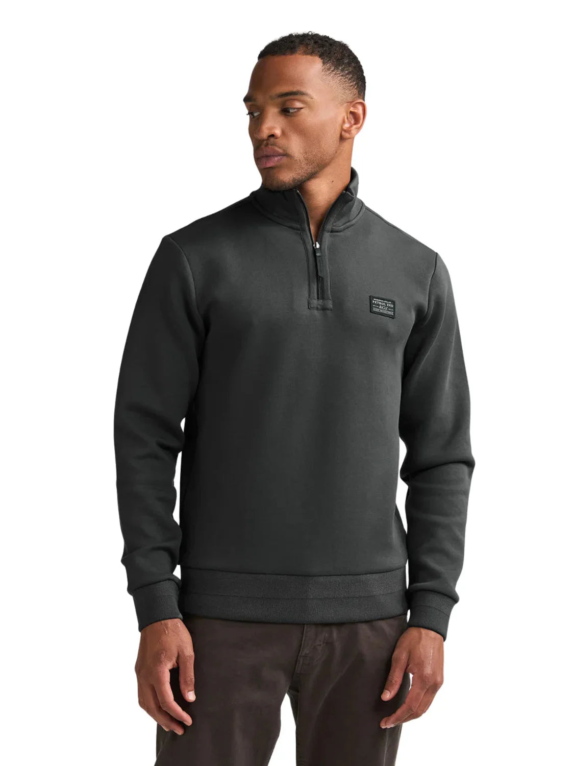 Sudadera Petrol Industries SWC 318 Steel Green | Bicos de Fío