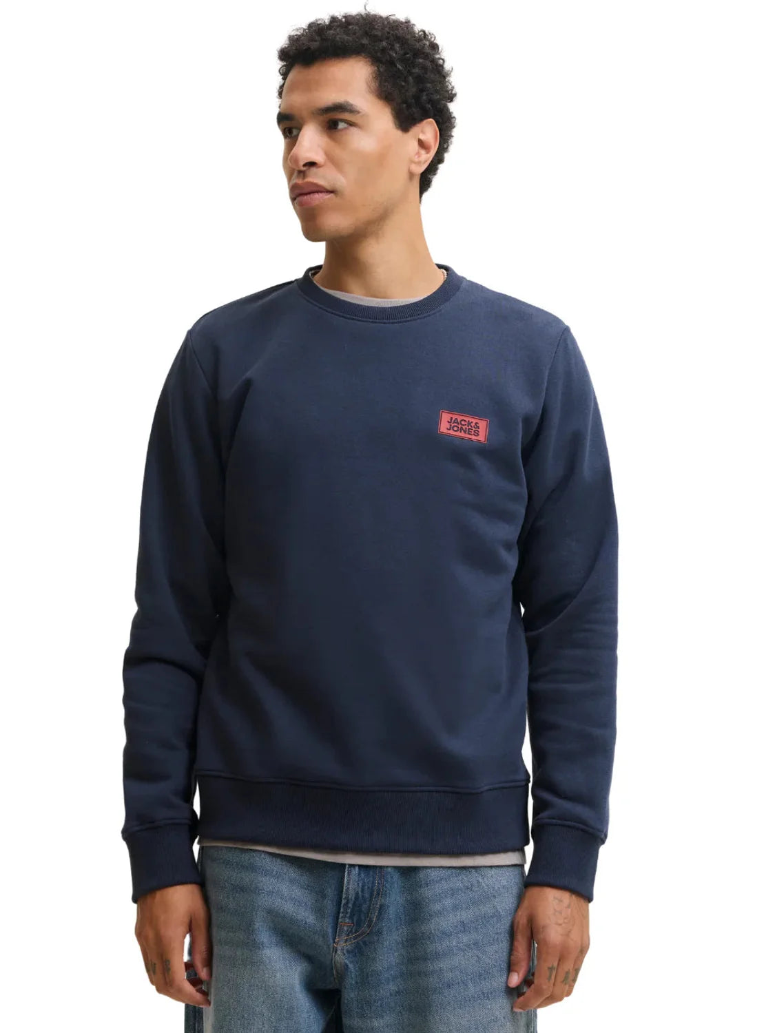 Sudadera Jack&Jones Rush Azul Marino | Bicos de Fío