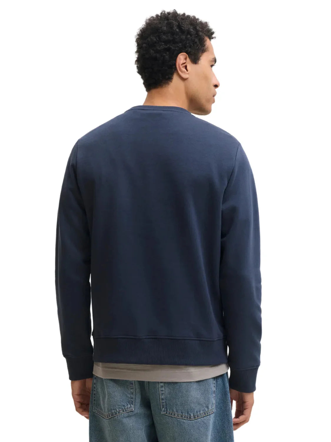 Sudadera Jack&Jones Rush Azul Marino | Bicos de Fío