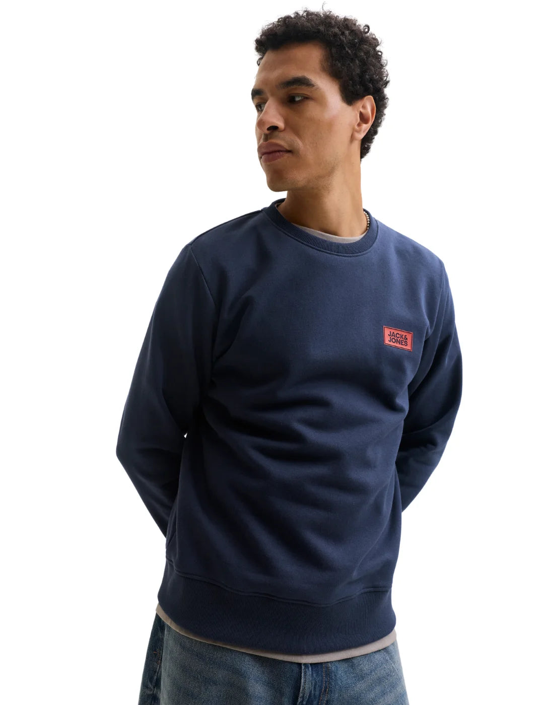 Sudadera Jack&Jones Rush Azul Marino | Bicos de Fío