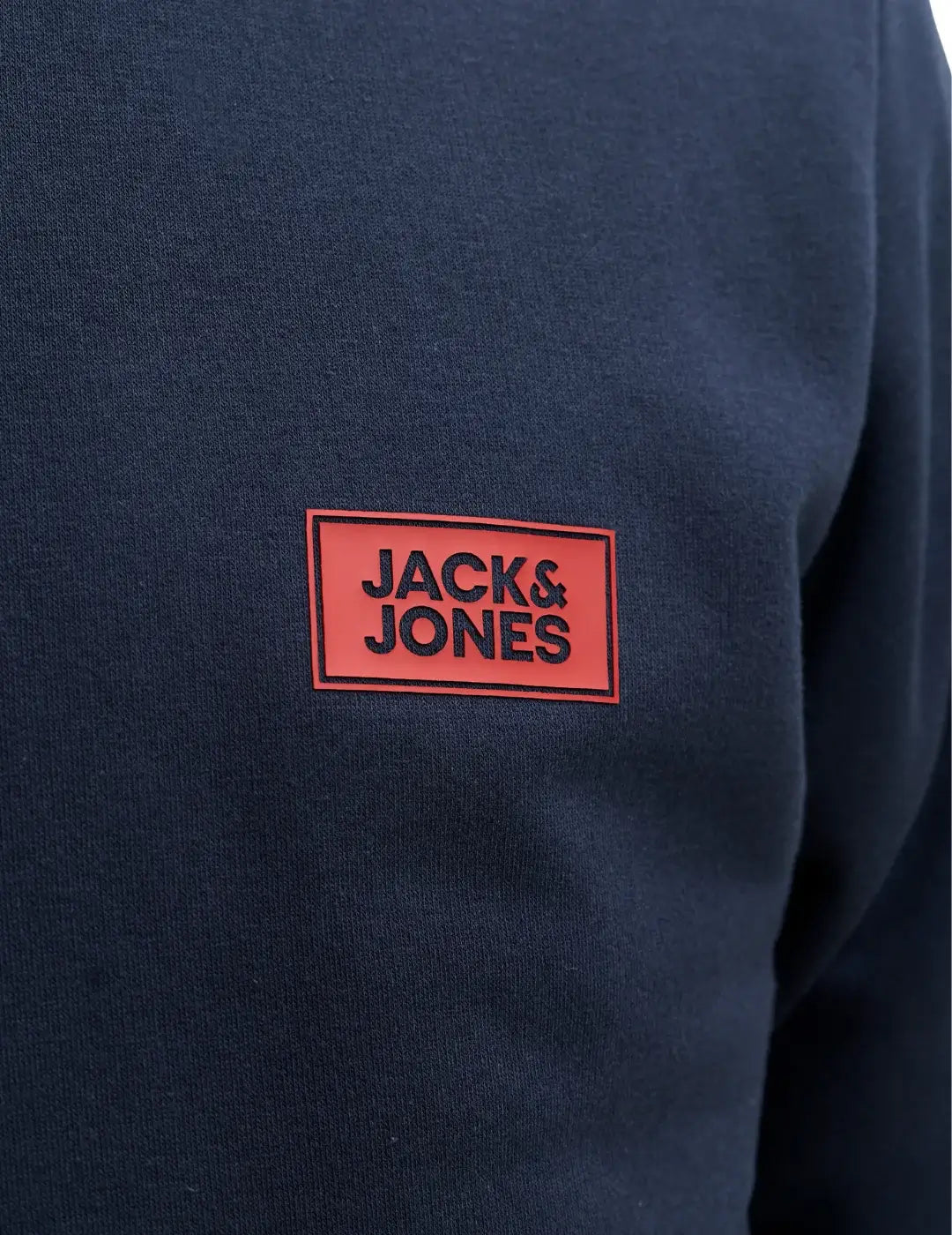 Sudadera Jack&Jones Rush Azul Marino | Bicos de Fío