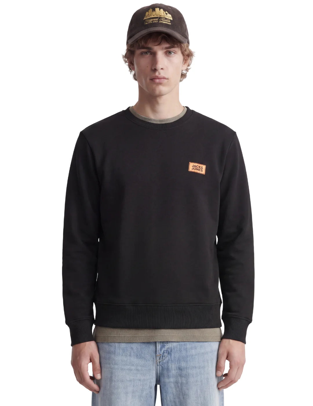 Sudadera Jack&Jones Rush Negro | Bicos de Fío