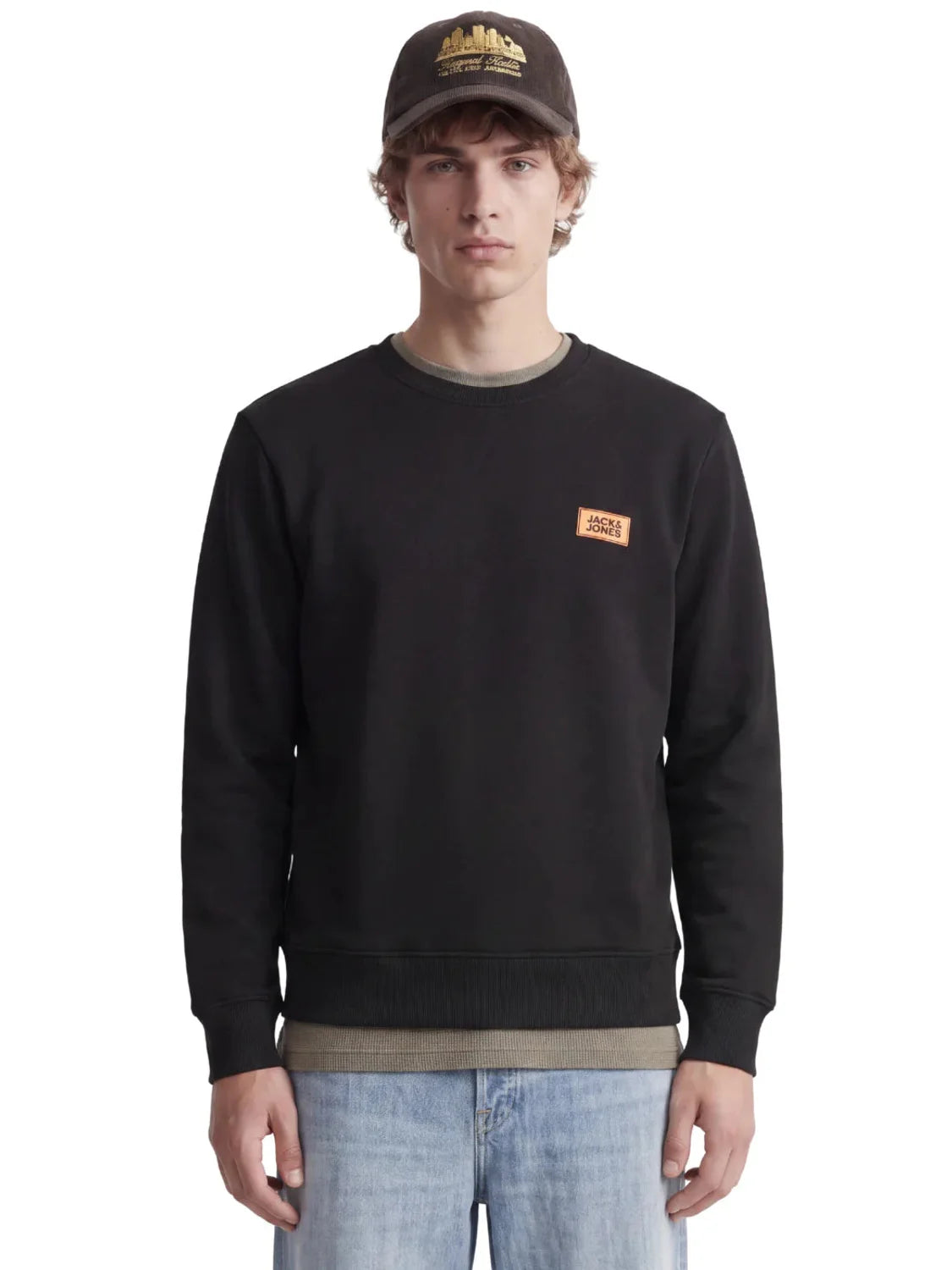 Sudadera Jack&Jones Rush Negro | Bicos de Fío
