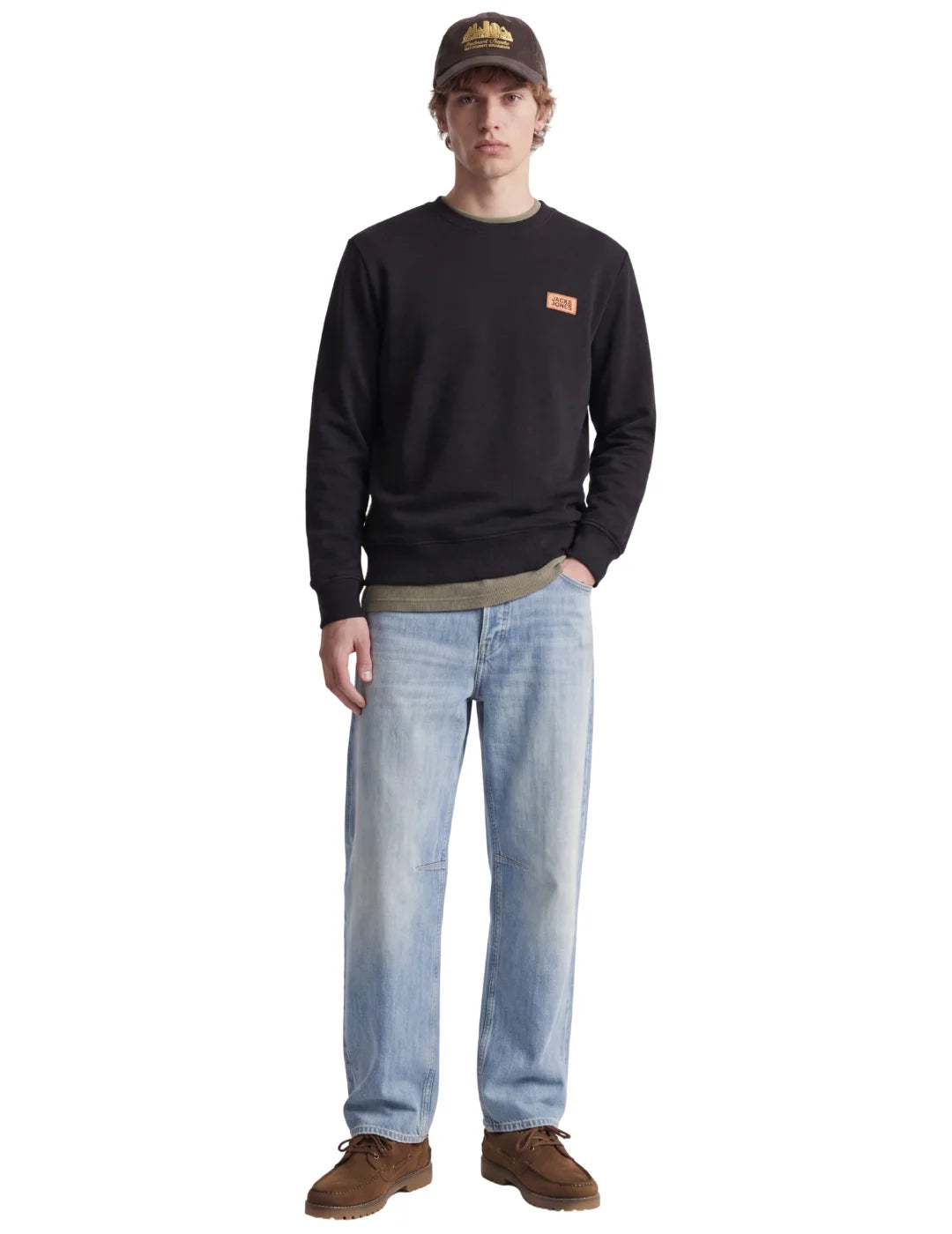 Sudadera Jack&Jones Rush Negro | Bicos de Fío