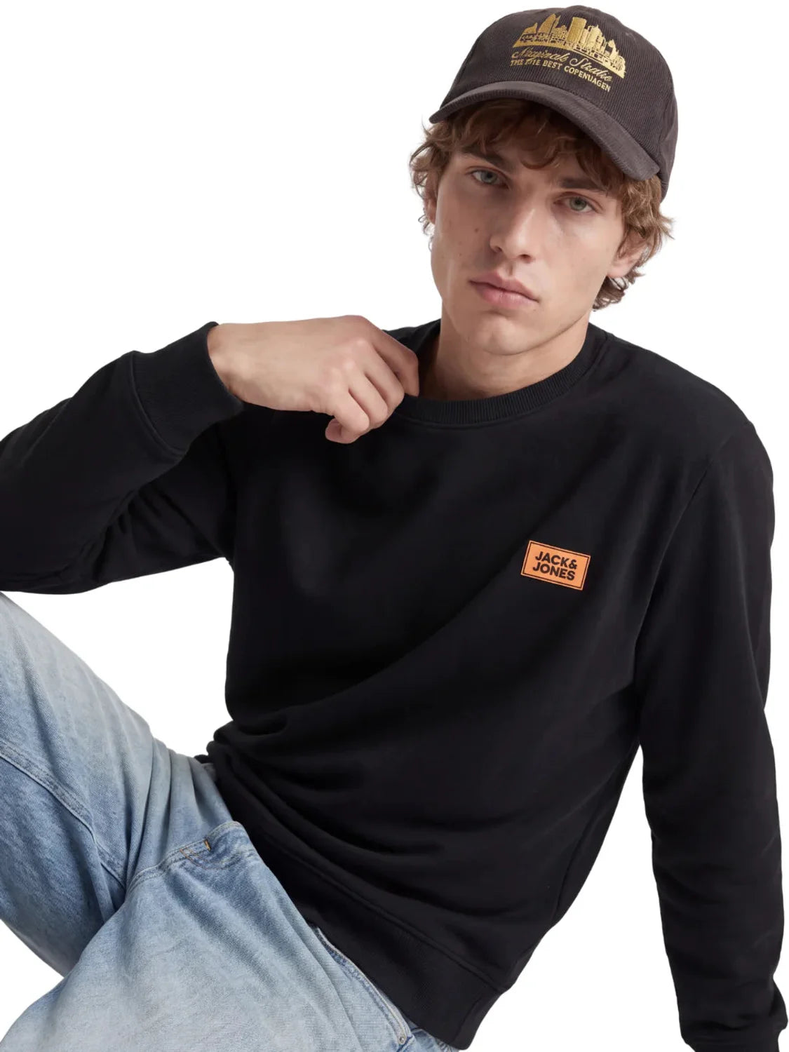 Sudadera Jack&Jones Rush Negro | Bicos de Fío