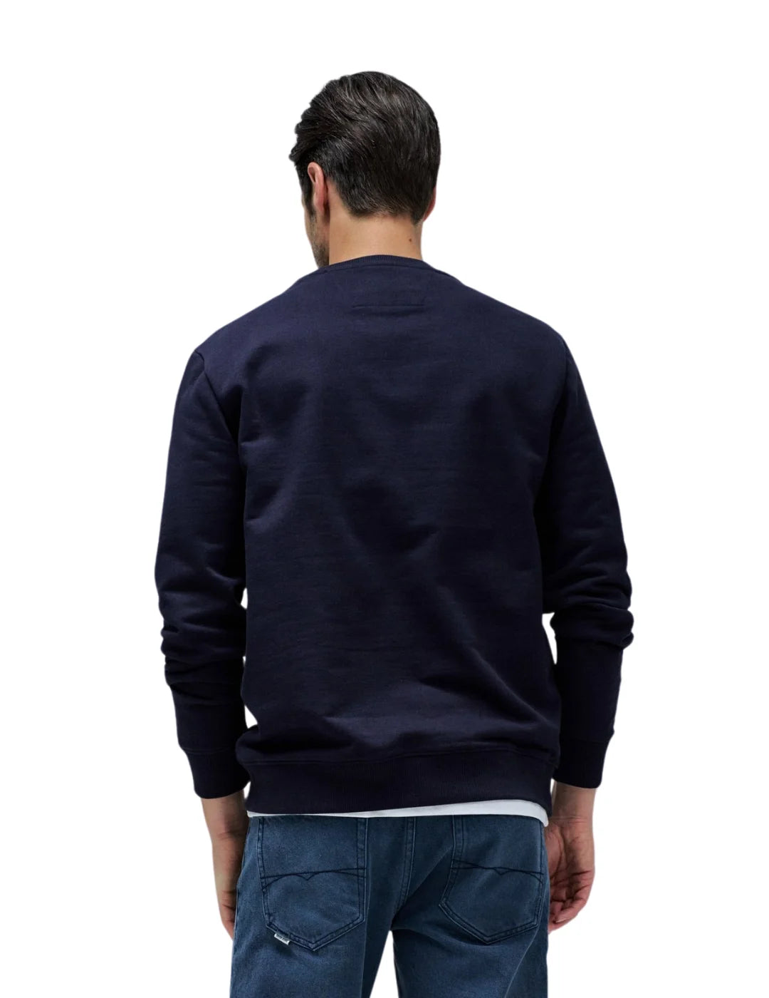 Sudadera Salsa Jeans Special Branding Azul Marino | Bicos de Fío