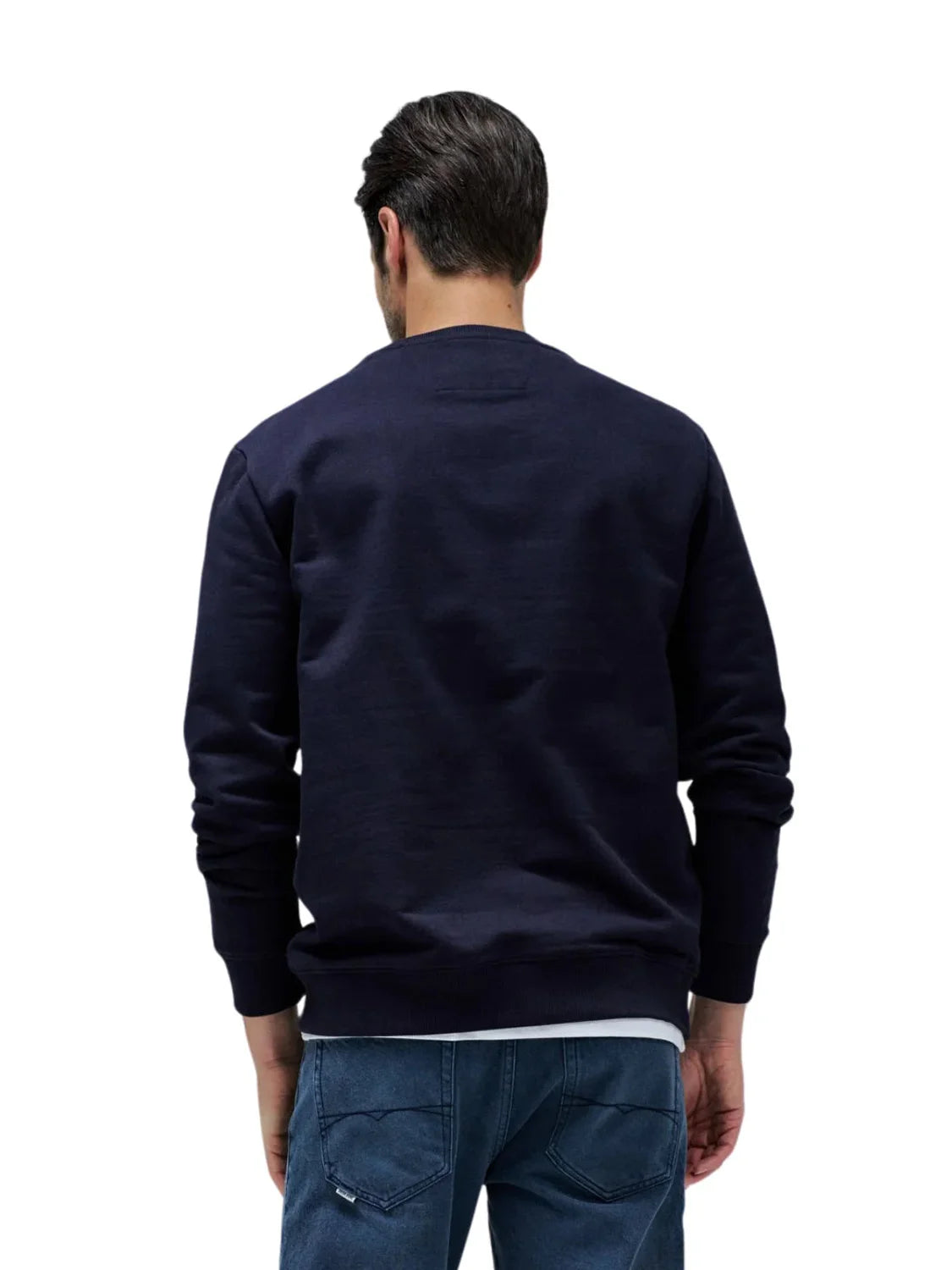 Sudadera Salsa Jeans Special Branding Azul Marino | Bicos de Fío