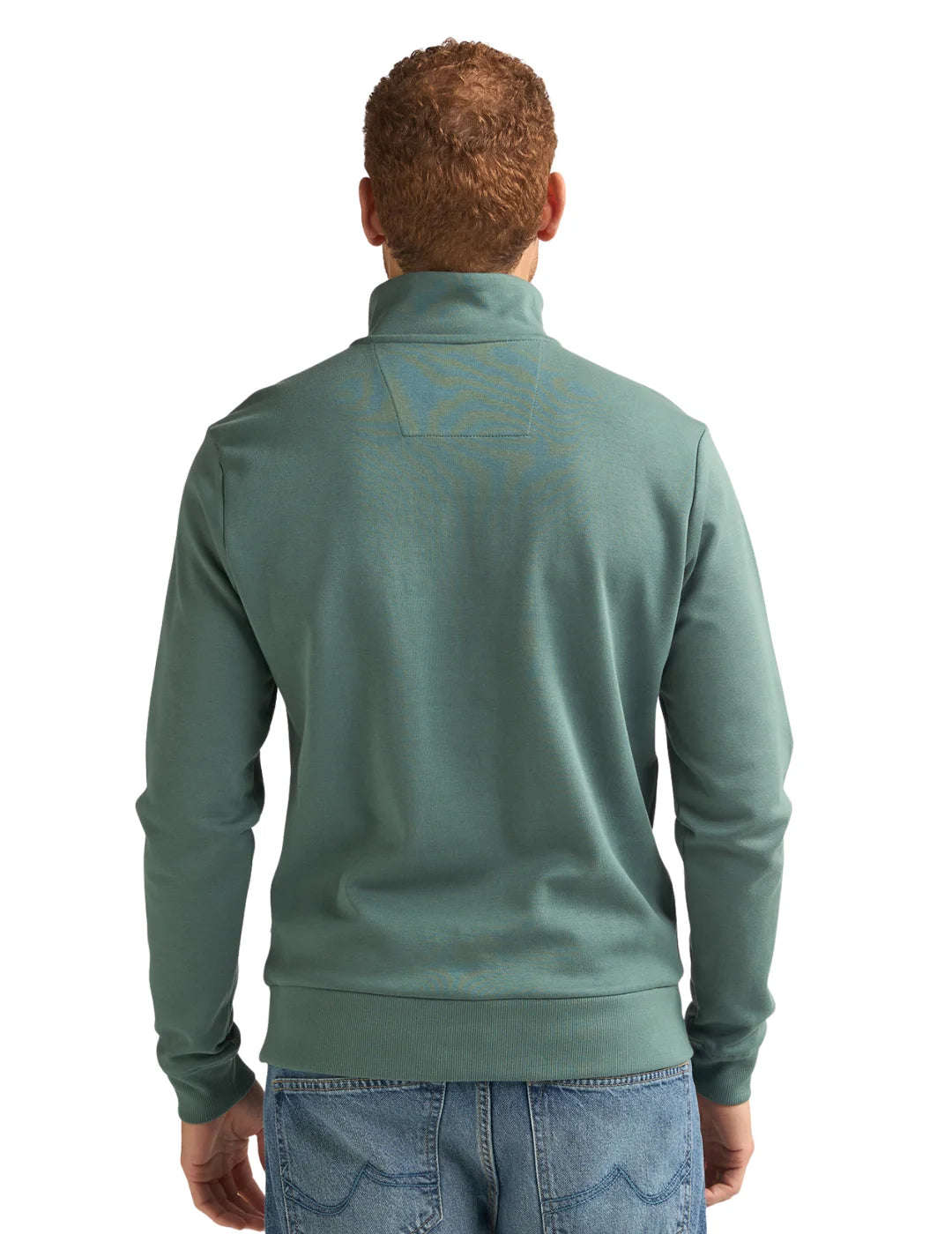 Sudadera Media Cremallera Petrol Industries Verde | Bicos de Fío