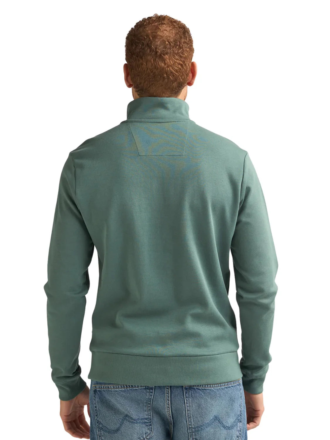 Sudadera Media Cremallera Petrol Industries Verde | Bicos de Fío