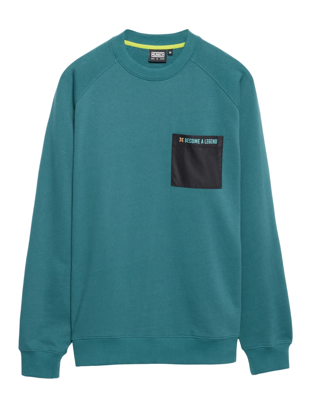 Sudadera Munich Sotil Verde | Bicos de Fío