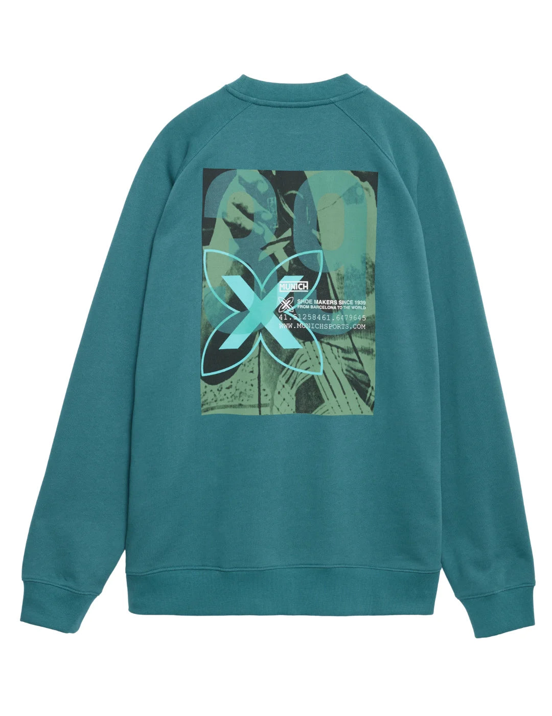 Sudadera Munich Sotil Verde | Bicos de Fío