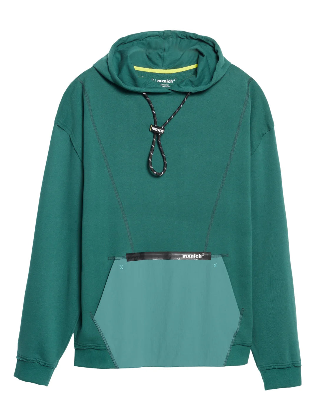 Sudadera Capucha Munich Space Verde | Bicos de Fío