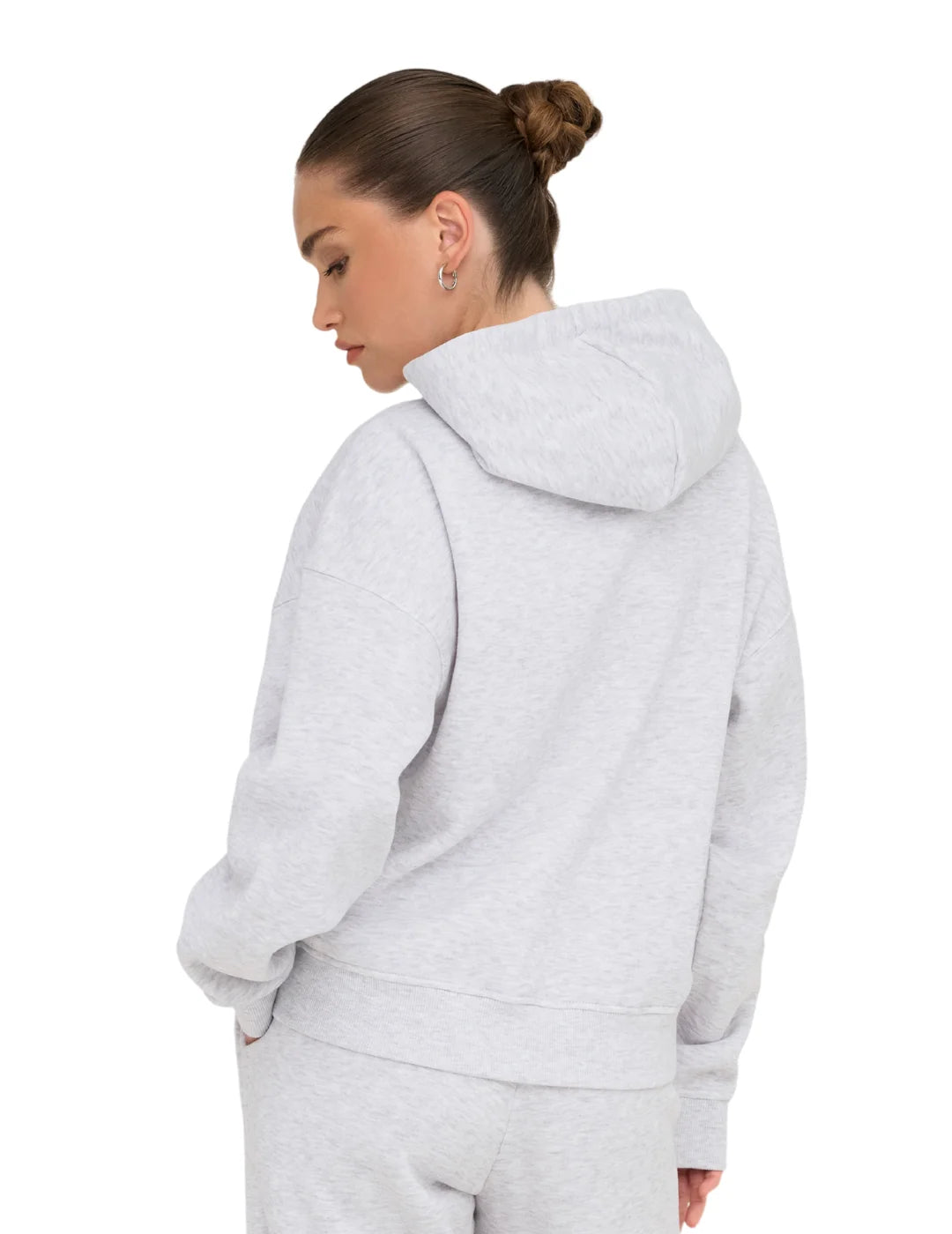 Sudadera Capucha ONLY Best Gris | Bicos de Fío