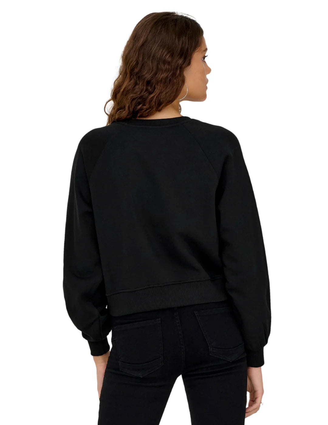 Sudadera ONLY Labinet Negro | Bicos de Fío