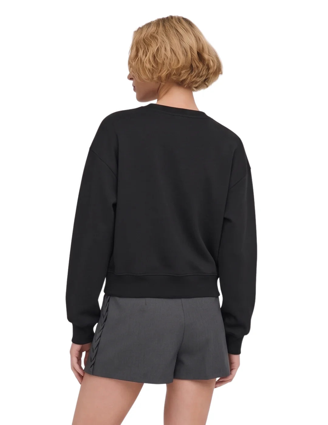 Sudadera ONLY Olise Negro | Bicos de Fío