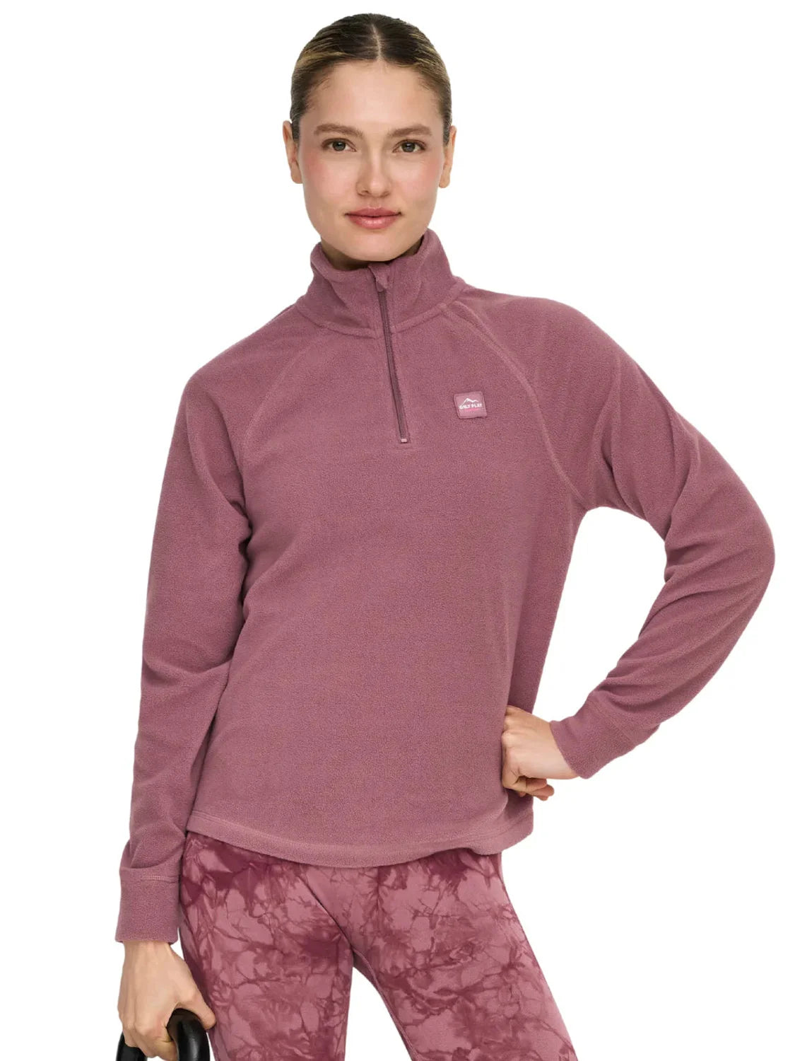 Sudadera ONLY Play Ino Rose Brown | Bicos de Fío