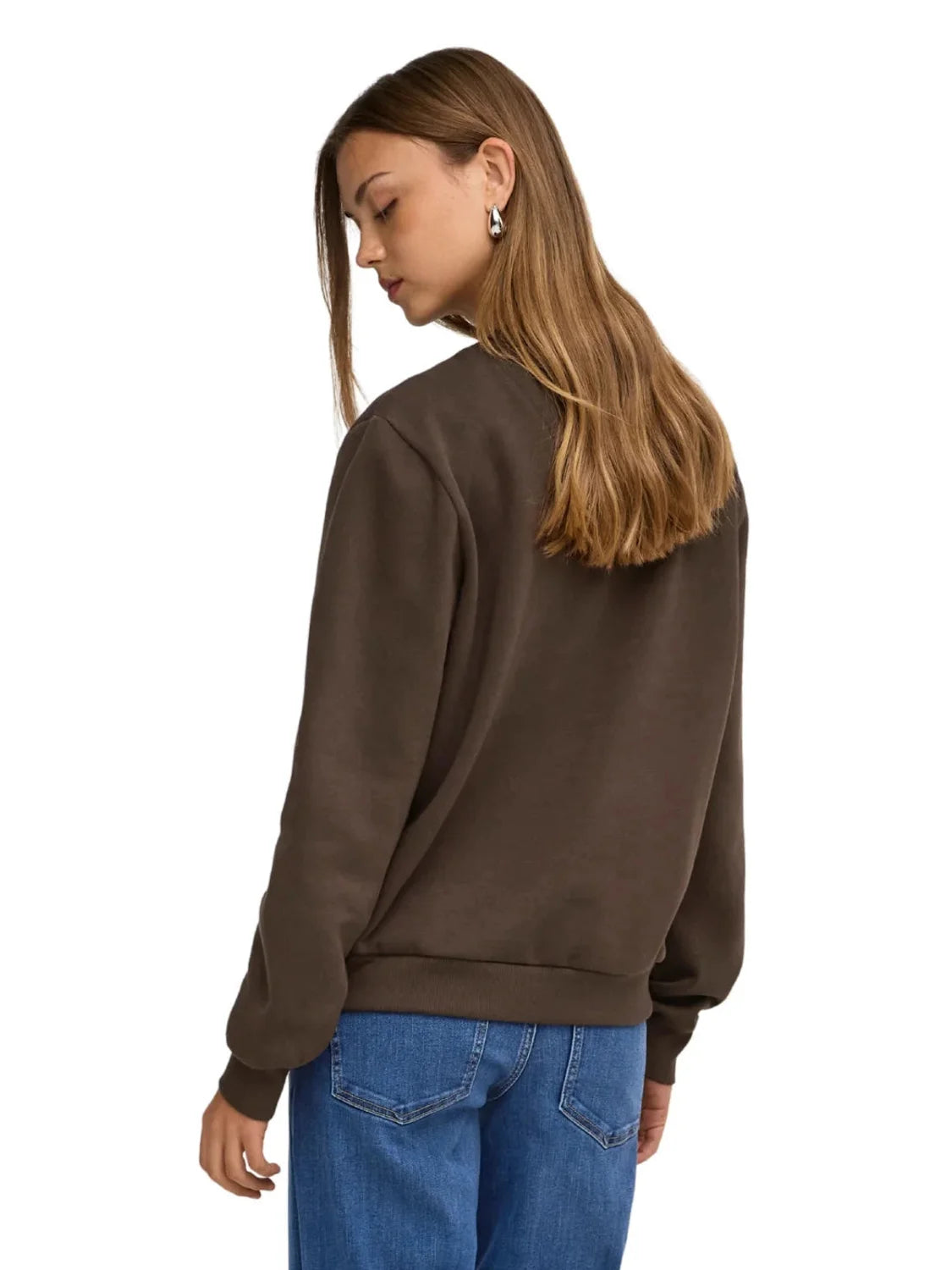 Sudadera ONLY Snoopy Marrón | Bicos de Fío